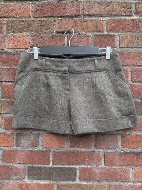 Tweed short shorts